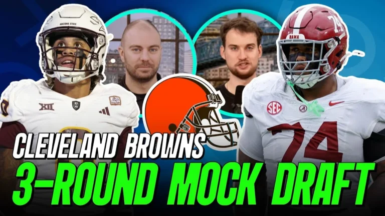 Cleveland Browns 3 Round Mock Draft PFF