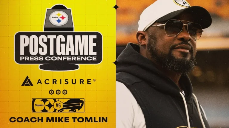 Coach Mike Tomlin Postgame Press Conference (Week 13 vs Buffalo Bills) Pittsburgh Steelers