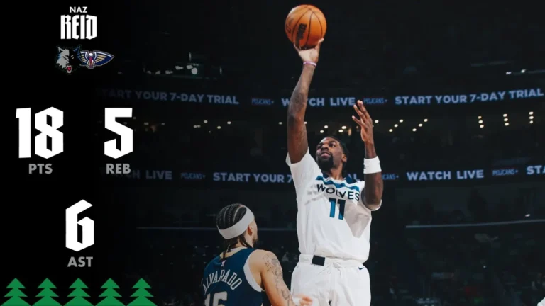 Naz Reid Scores 18 Points Against Pelicans 12.02.25