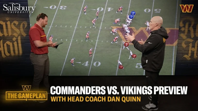 HC Dan Quinn Previews Commanders vs. Vikings Washington Commanders The Gameplan NFL