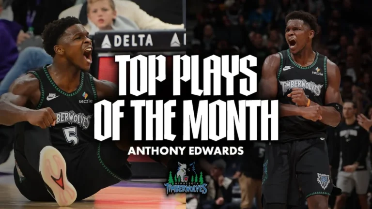 Anthony Edwards Was UNSTOPPABLE in November Top Plays
