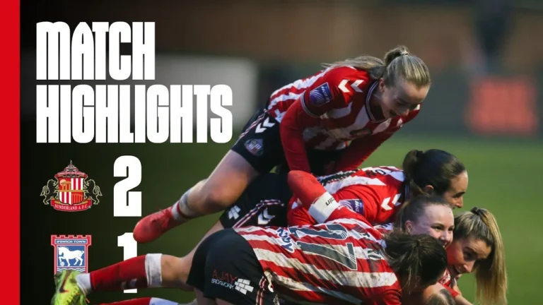 Late Double Seals Comeback Win SAFC Women 2-1 Ipswich Town Women WSL 2 Highlights