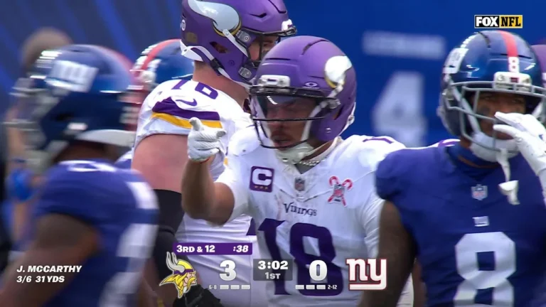 Every Justin Jefferson Catch During Vikings vs. Giants Week 16 Game