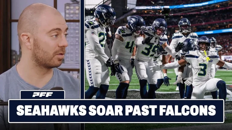 Seattle Seahawks vs. Atlanta Falcons Review PFF Grade Release Show