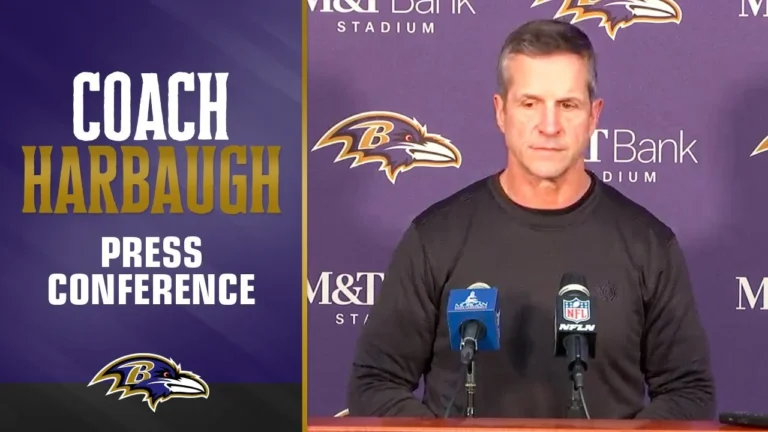 John Harbaugh Provides an Update on Lamar Jackson Baltimore Ravens