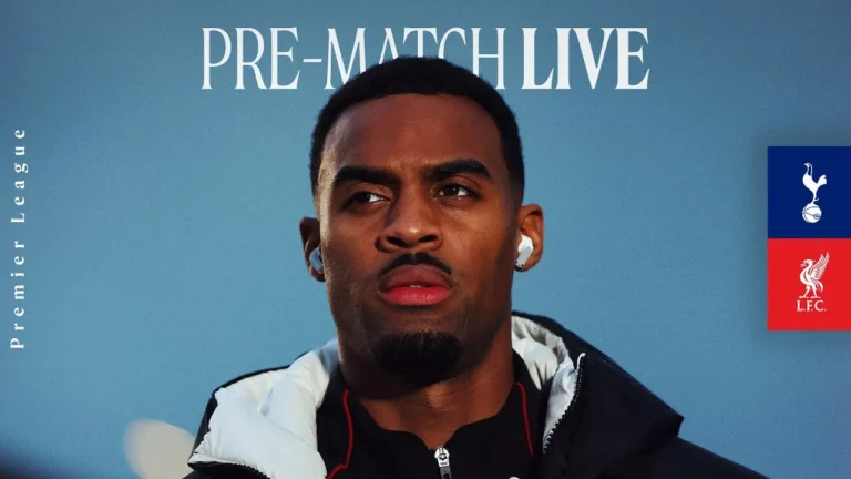 LIVE: Tottenham vs Liverpool Premier League Build Up