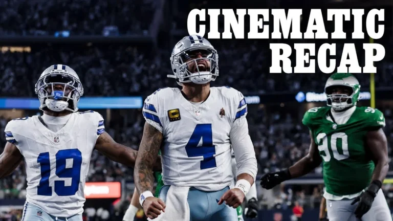 Cinematic Recap: Completed the Comeback Cowboys vs Eagles