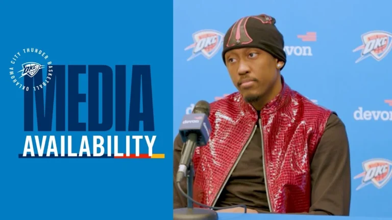 Jalen Williams on sharp defense Post Game Media December 18, 2025