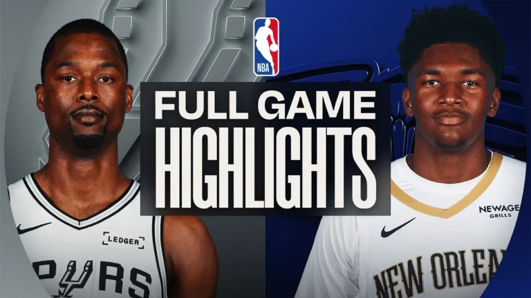 SPURS at PELICANS FULL GAME HIGHLIGHTS December 8, 2025