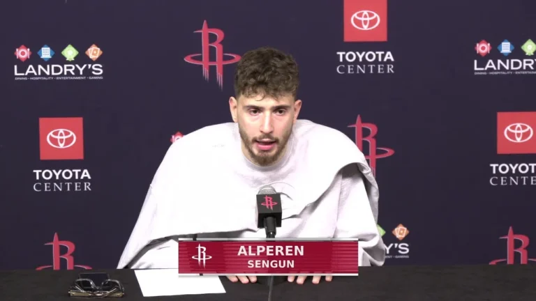 Press Conference by Alperen Sengun vs Clippers