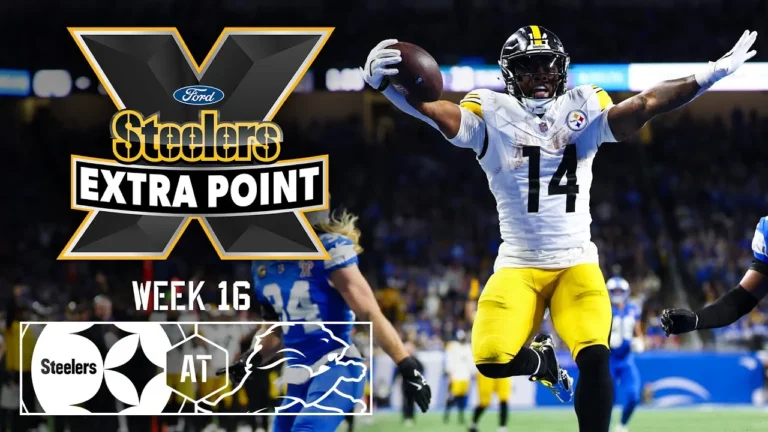 Immediate Postgame Reaction to Steelers 29-24 Win at Lions Pittsburgh Steelers