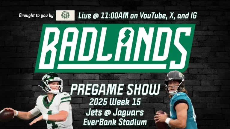 Jets Jaguars: Week 15 JetHeads Pregame Show