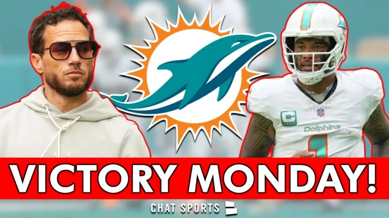 Miami Dolphins VICTORY MONDAY: Dolphins NFL Playoff Chances Injury News