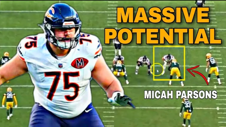 How Bears LT Ozzy Trapilo Flashed STAR UPSIDE vs the Packers