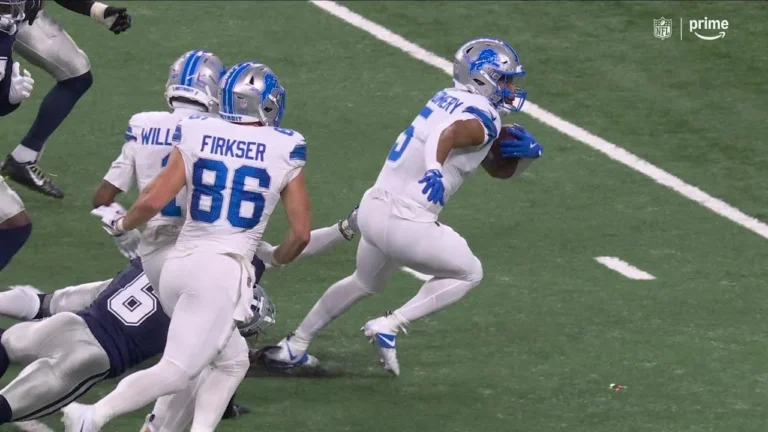 Knuckles breaks all the tackles for a TD rumble