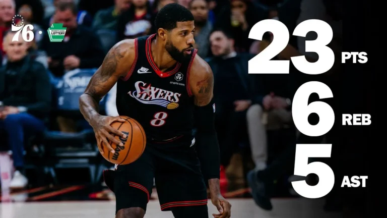 Paul George Pours in 23 Points in Win