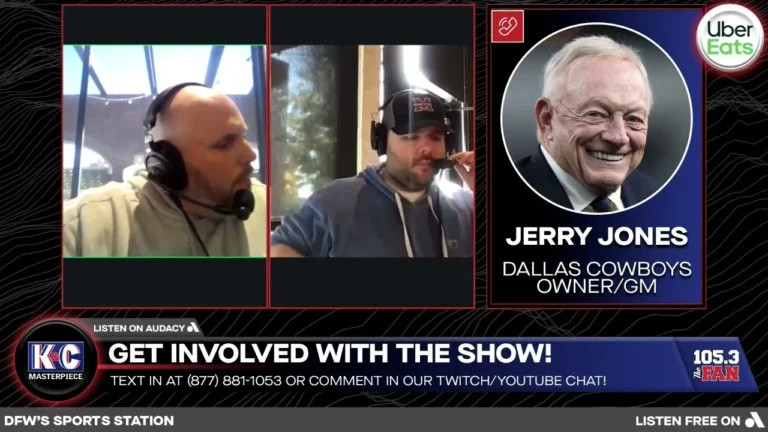 Jerry Jones Previews Vikings Game 105.3 The Fan