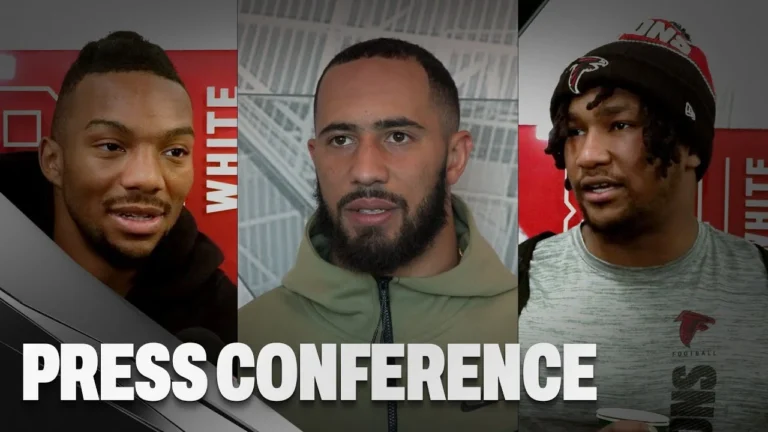 Jessie Bates III & others on the Falcons’ upcoming matchup against the Buccaneers Press Conference