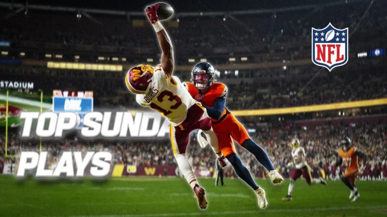 The TOP Plays from Sunday Week 13