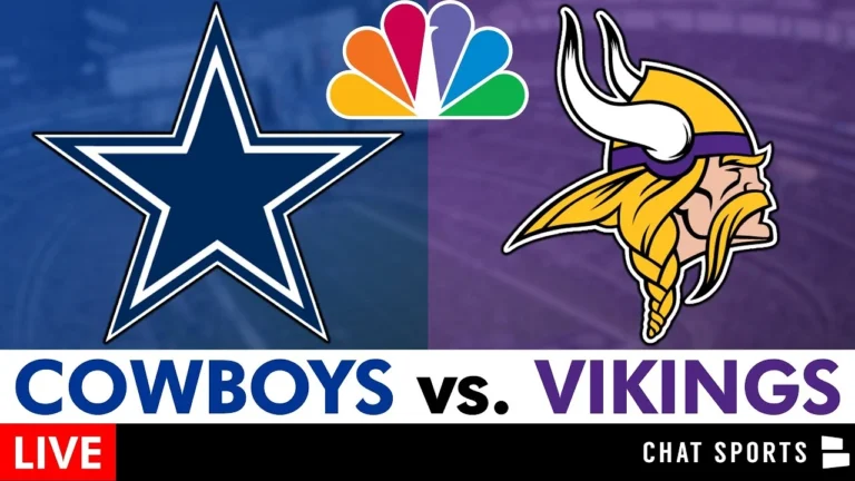 Cowboys vs. Vikings Live Streaming Scoreboard, Play-By-Play & Highlights SNF NFL Week 15 On NBC