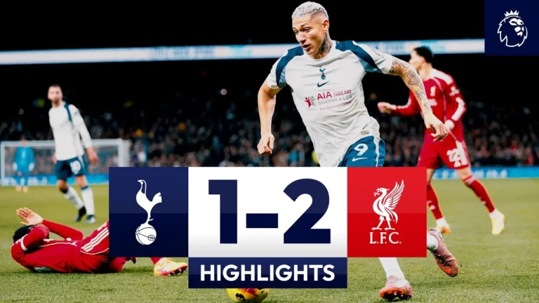 Spurs 1-2 Liverpool Premier League Highlights