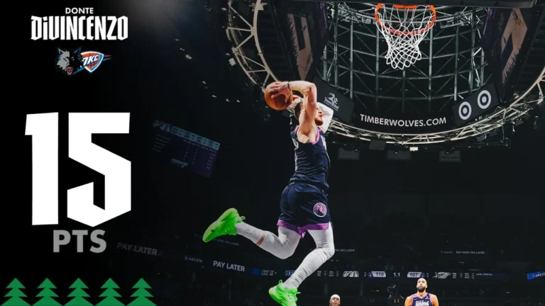 Donte DiVincenzo Scores 15 Points In WIN Over Oklahoma City Thunder 12.19.25