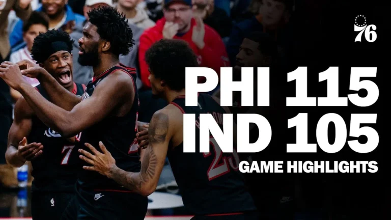 Game Highlights: Sixers Take Down Pacers at Home