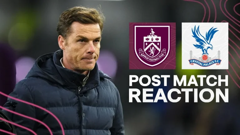 Parker Reflects On Defeat To Palace REACTION Burnley 0-1 Crystal Palace