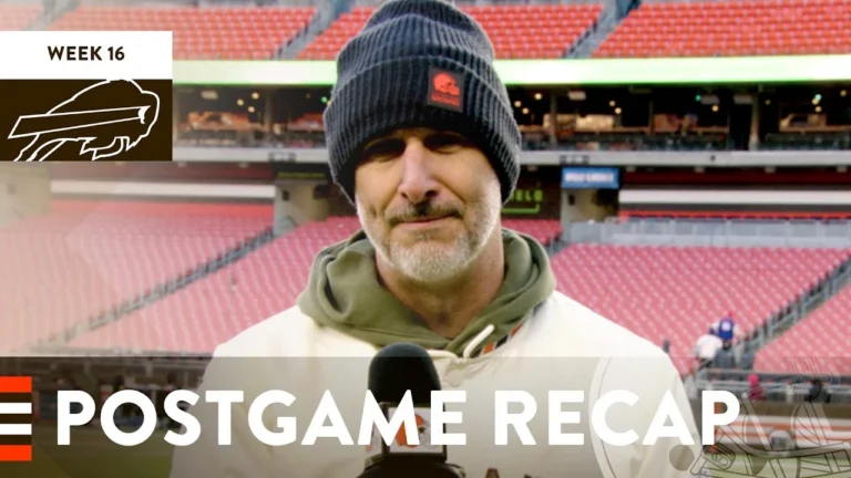 Browns vs. Bills Postgame Recap Cleveland Browns