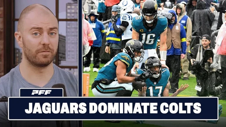 Jacksonville Jaguars vs. Indianapolis Colts Review PFF Grade Release Show