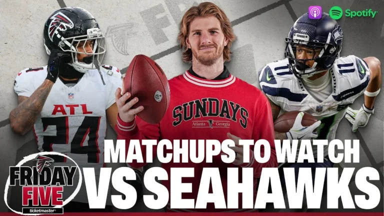 Most important matchups in Falcons’ latest test vs Sam Darnold, JSN & the Seahawks Friday Five