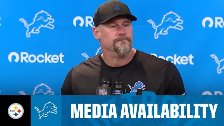 Dan Campbell postgame media availability 2025 NFL Regular Season Week 16: Lions vs Steelers
