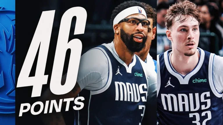 Anthony Davis (24 PTS) & Cooper Flagg (22 PTS) Drop 46 PTS vs Nets December 12, 2025