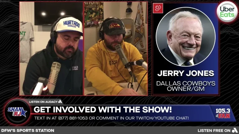 Jerry Jones Shares Thoughts on Upcoming Lions Game 105.3 The Fan