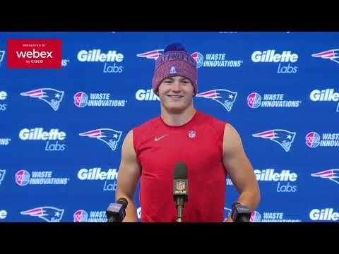 Drake Maye: Just Proud of These Guys. Patriots Press Conference