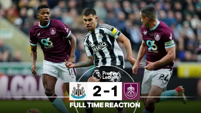 Nervy Final Moments As Magpies Take Three Points FULL TIME REACTION Newcastle 2 – 0 Burnley