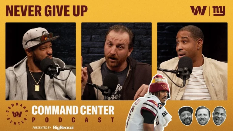 Never Stop Never Stopping Playing Jayden Daniels Podcast Washington Commanders NFL