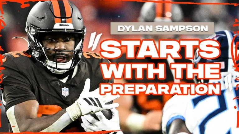 Dylan Sampson Press Conference: Starts with the preparation