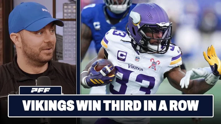 Minnesota Vikings vs. New York Giants Review PFF Grade Release Show
