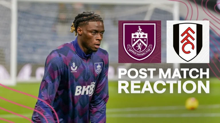 Ugochukwu Reflects on Defeat Despite Goal REACTION Burnley 2 – 3 Fulham