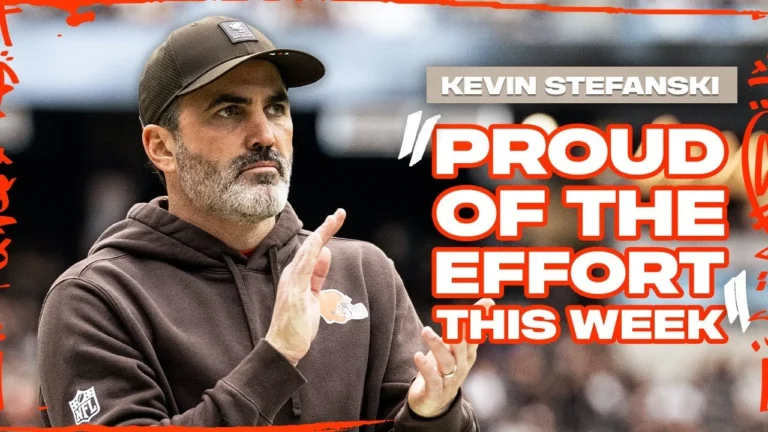 Kevin Stefanski Press Conference: Really proud of the effort out there