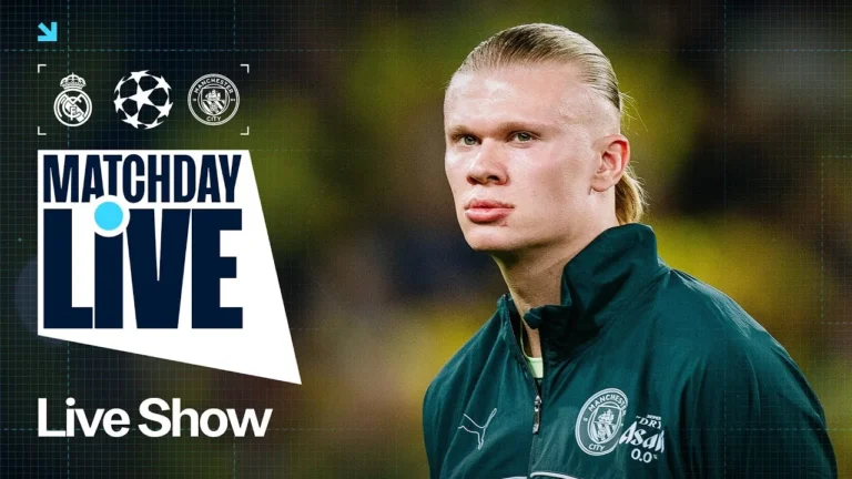 MATCHDAY LIVE – MADRID v CITY – CHAMPIONS LEAGUE