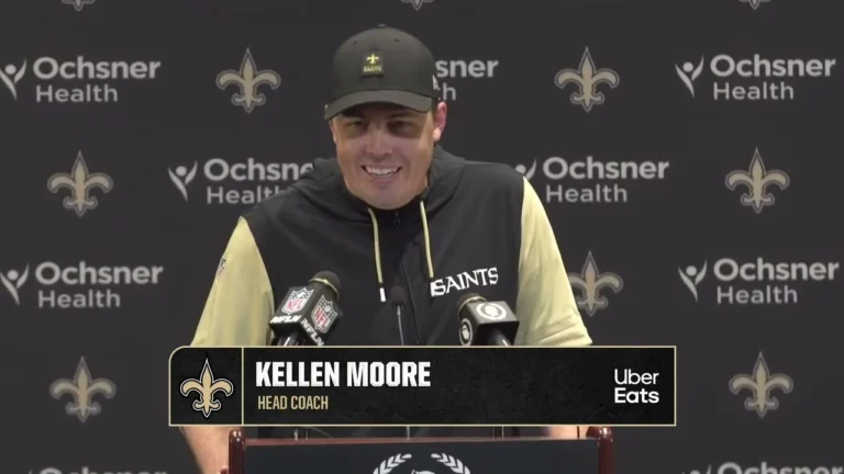 Kellen Moore Recaps Win vs. Carolina Saints-Panthers Postgame 2025 NFL Week 15