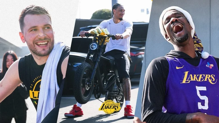 Luka Dončić Bought 100 E-Bikes for the Lakers Players & Staff