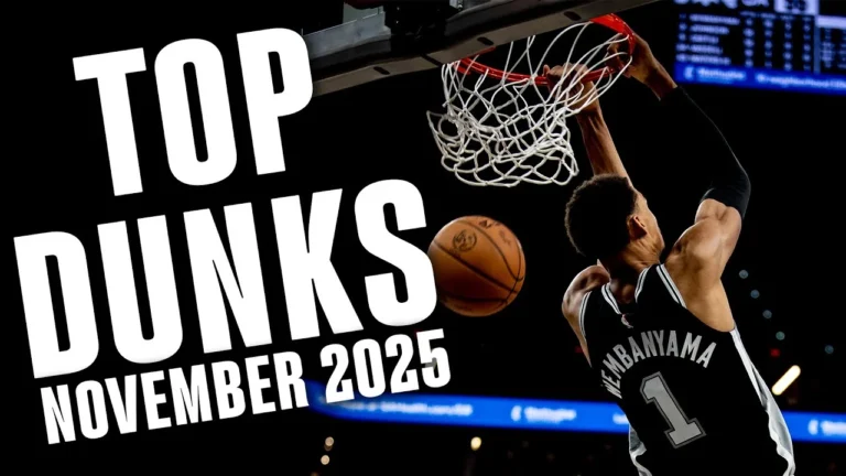 San Antonio Spurs Top Dunks from the Month of November 2025-26 Season