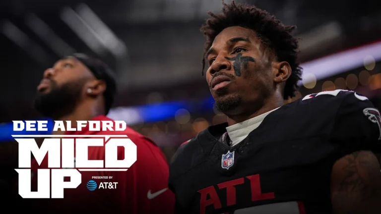 Dee Alford is Mic’d Up against the Seattle Seahawks Atlanta Falcons
