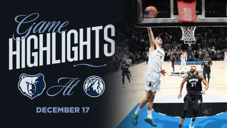 Memphis Grizzlies Highlights vs. Minnesota Timberwolves