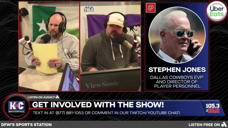Stephen Jones on Loss to Vikings & More 105.3 The Fan