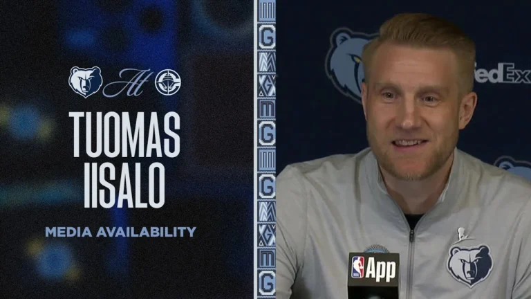 Tuomas Iisalo Press Conference Grizzlies vs. LA Clippers