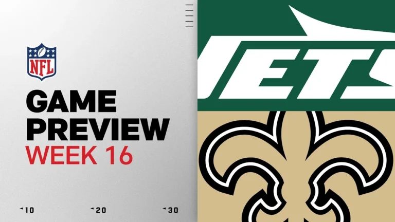 New York Jets vs New Orleans Saints Week 16 Game Preview